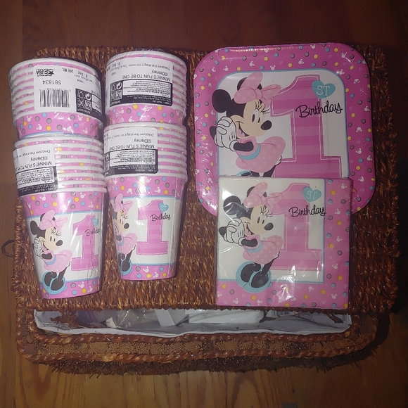 Minnie Mouse FUN TO BE ONE Party Bundle/LOT - Picture 7 of 11